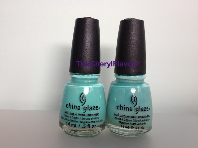 China Glaze Too Yacht To Handle vs China Glaze For Audrey