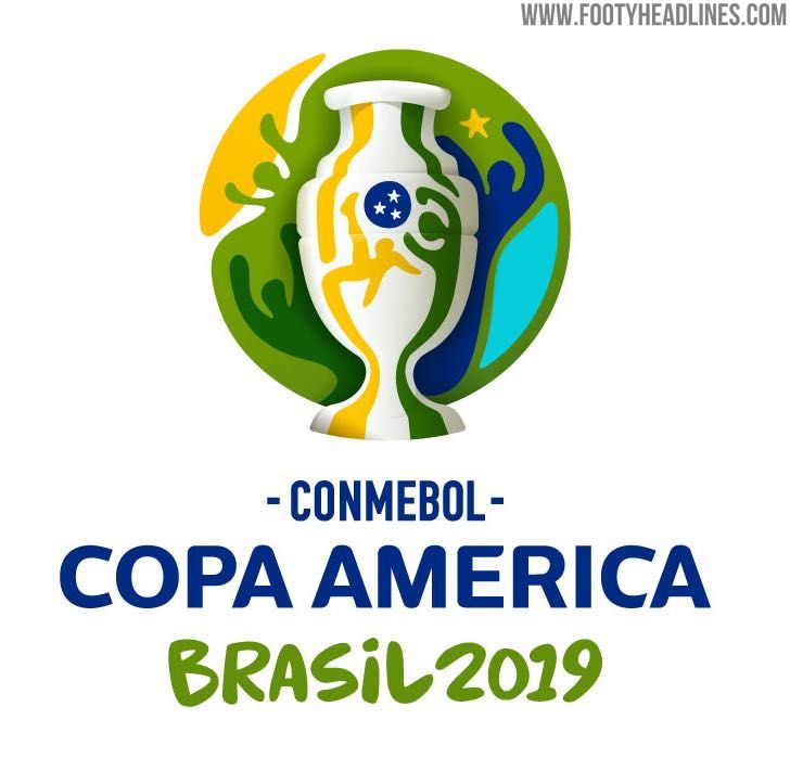 Copy Of Euro 16 Logo Copa America 19 Logo Revealed Footy Headlines