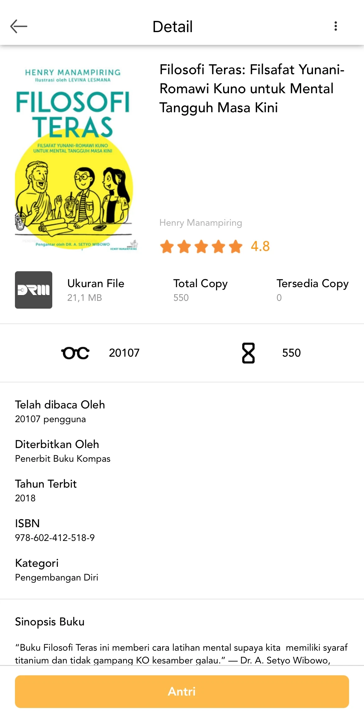 NgeShare - Bertemu dan Mengutip: Buku Filosofi Teras
