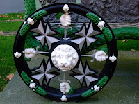 Gun carriage wheel