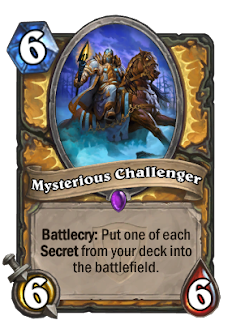 Hearthstone-Mysterious challenger