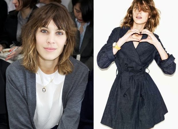 alexa chung hair. Two Tone