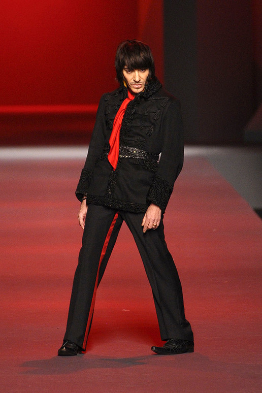 john galliano dior spring 2011. John Galliano channeling his