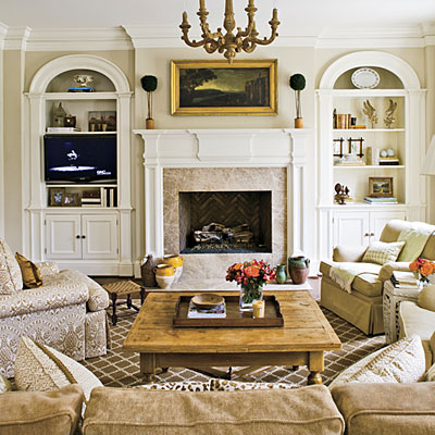 Classic Family Room Design Ideas-6