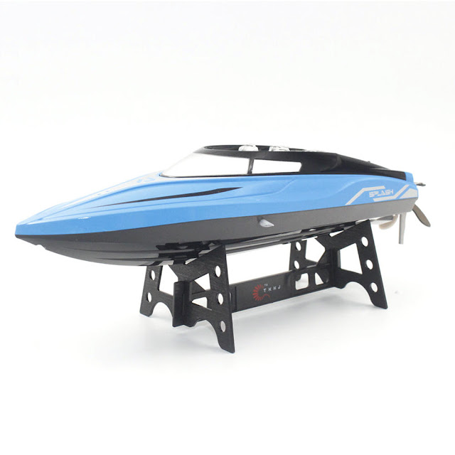 H108 2.4GHz 4CH 25KM/h High Speed Mini Racing RC Boat RTR