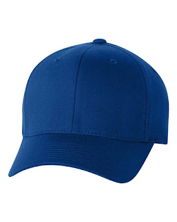 topi baseball biru