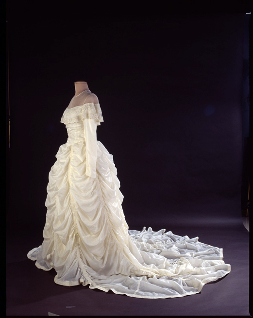 SilkDamask The Parachute Wedding  Dress  and World  War  II  