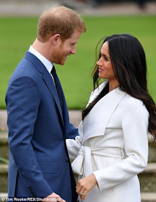 Meghan Markle shows off her ring made with Diana