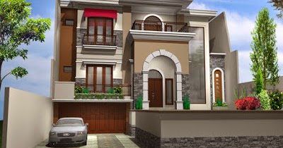 Gambar Desain Rumah  Mewah  Minimalis  2 Lantai Desain 