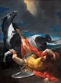Conversion of Saul, Guido Reni, Escorial