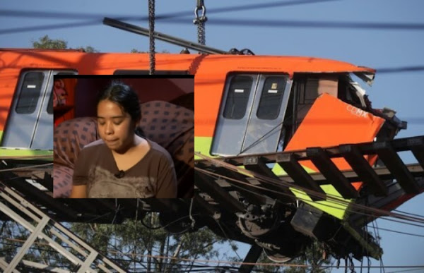 Isela se aferró a un pasamanos y sobrevivió a desplome del metro ; "No volveré hacer la misma de antes "