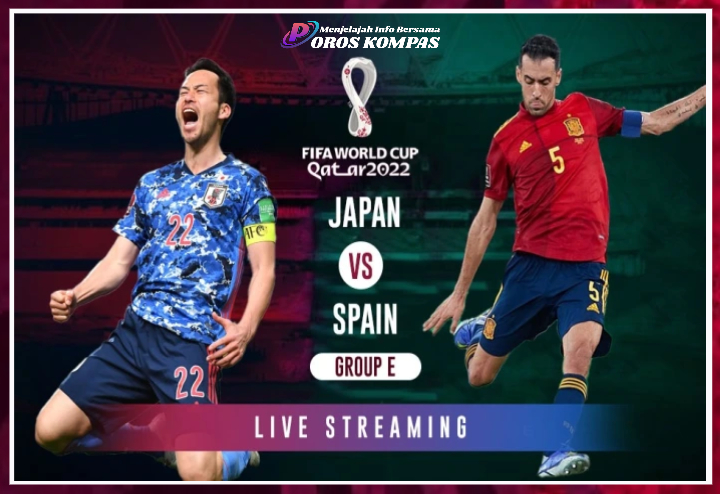 Live Streaming Jepang vs Spanyol di Piala Dunia 2022