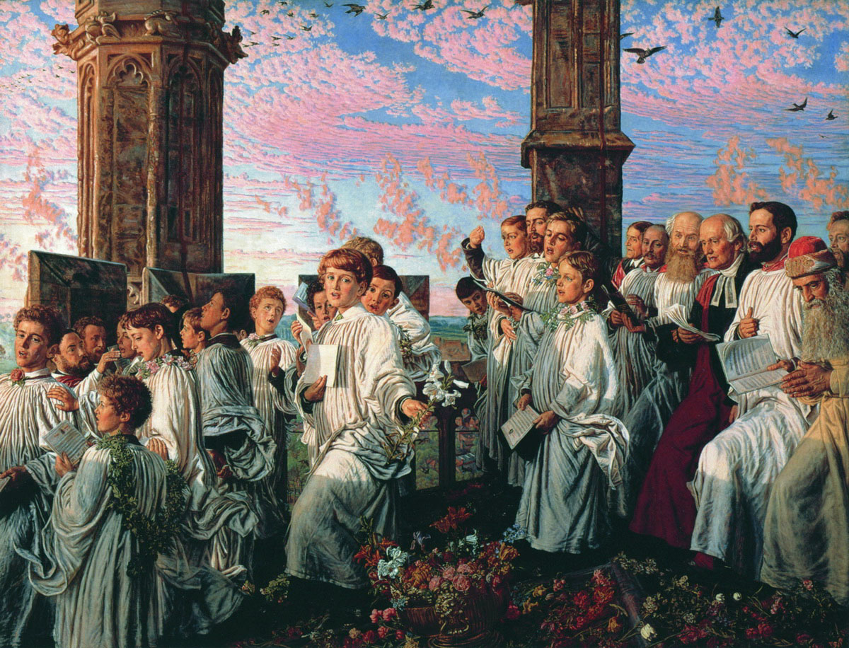 May Morning on Magdalen Tower (1890)