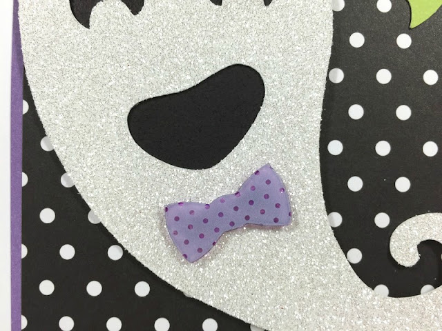 Cricut Artistry Boo ghost card