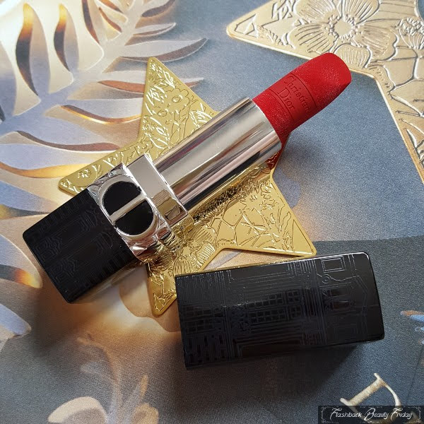 Rouge Dior limited edition lipstick in 862 Winter Poppy