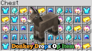 Donkey Drops Op Item Addon || For Mcpe And Bedrock || By GamerFile Minecraft Data Pack