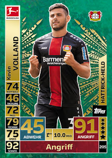 Match Attax Bundesliga 2018-2019 Bayer 04 Leverkusen