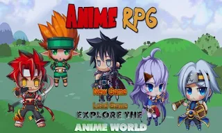 Screenshots of the Anime RPG for Android tablet, phone.