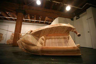 sculpture in wood