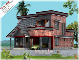 kerala double floor house plan