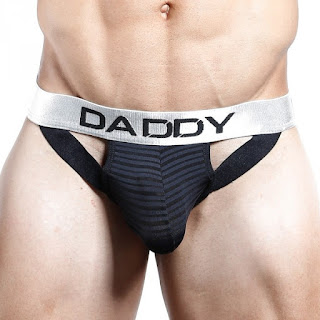 Daddy Slip Thong Black