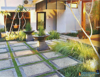 Minimalist Garden Design Side of the House