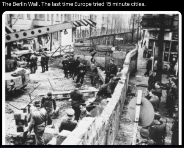 15-Minuten-Cities - es werden wieder Mauern gebaut…
