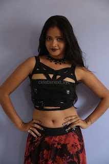 Shriya Vyas in a Tight Backless Sleeveless Crop top and Skirt 147.JPG