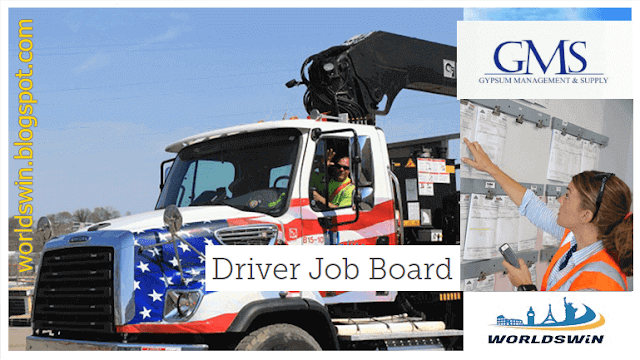 Find jobs as drivers in USA in the company  Gypsum Management & Supply . Inc