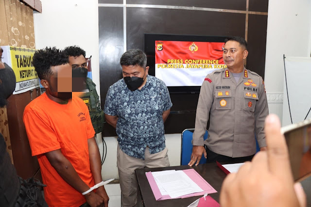 Polresta Jayapura Kota Tangkap Pelaku Pembunuhan Sriwati di Argapura