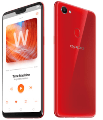 OPPO F7 smartphone