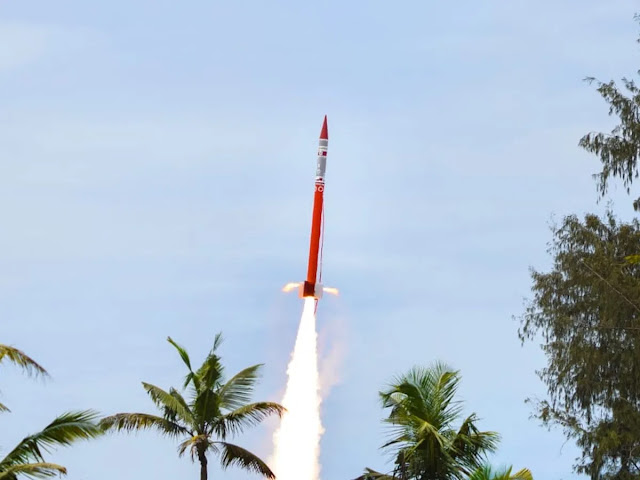 விண்ணில் வெற்றிக்கரமாக செலுத்தப்பட்டது ரோகிணி ராக்கெட் / Rohini rocket successfully launched into space