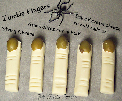 Zombie Fingers - Halloween Food