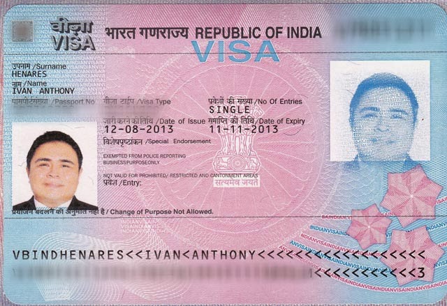 Apply for indian tourist visa