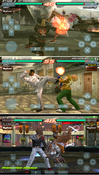 Game Tekken 6 Emulator PPSSPP