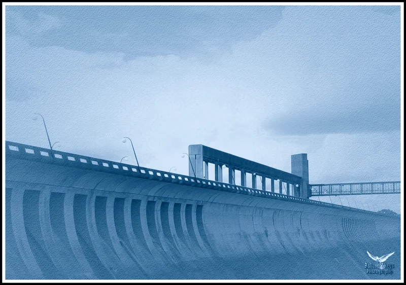 Le béton, barrage de L'Eau d'Heure