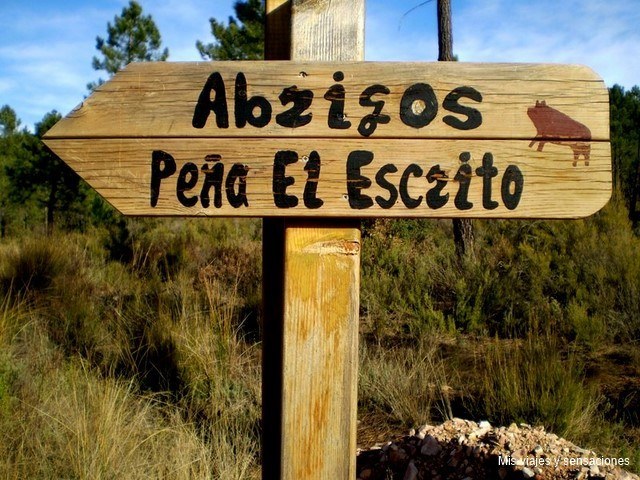 La Peña del Escrito, pinturas rupestres en Villar del Humo