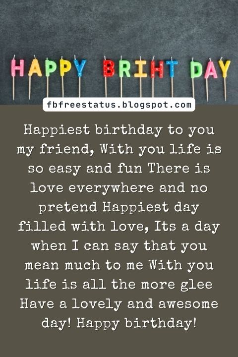 Best Friend Birthday Wishes