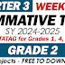 GRADE 2 SUMMATIVE TESTS (Q3: WEEKS 7-8) SY 2024-2025