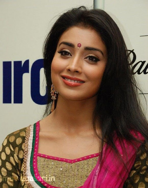 Famous South Indian Actress Shriya Saran Sizzles In Churidar Dress
