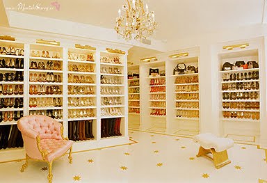 Mariah Carey Shoes Closet