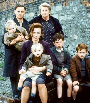 frank mccourt and family. hair frank mccourt angela.