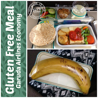 Garuda Indonesia Airline Gluten Free Meal Review 