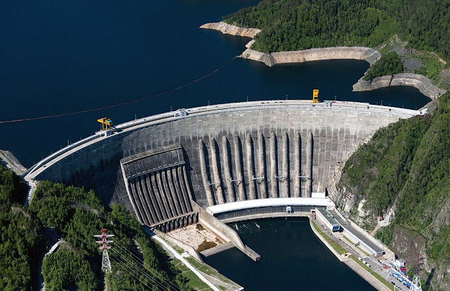 Sayano-Shushenskaya Dam, Hydroelectric Power Plant in Russia