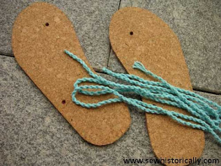 DIY Cork Sandals