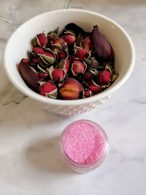 Bombay Crush or Falooda Dalgona, bombay crush, falooda, dalgona, drinks, ramadan, milkshake, drinks photography, pretty in pink, ramadan recipe, food blog, food blogger, tiktok recipe, tiktok, roses, rose syrup, clover, dry roses, step by step recipe, whipped cream, food flatlay, drinks flatlay