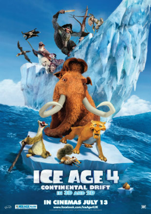 Ice Age: Continental Drift 2012 BRRip 720p Dual Audio In Hindi English