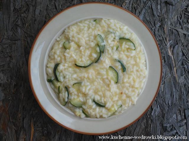 Zucchini risotto