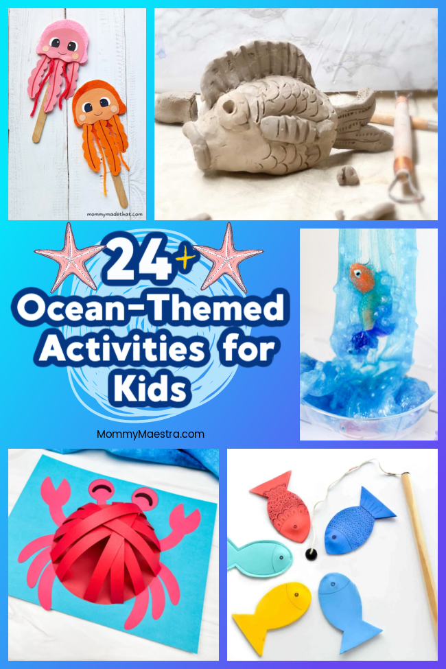 Ocean Slime Recipe Perfect for a Preschool Ocean Theme - Fun-A-Day!