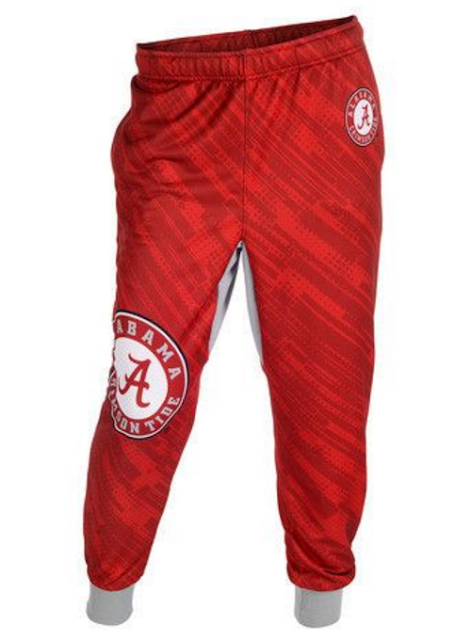 Alabama Crimson Tide Official NCAA Men's Jogger Pants - NCAA Jerseys